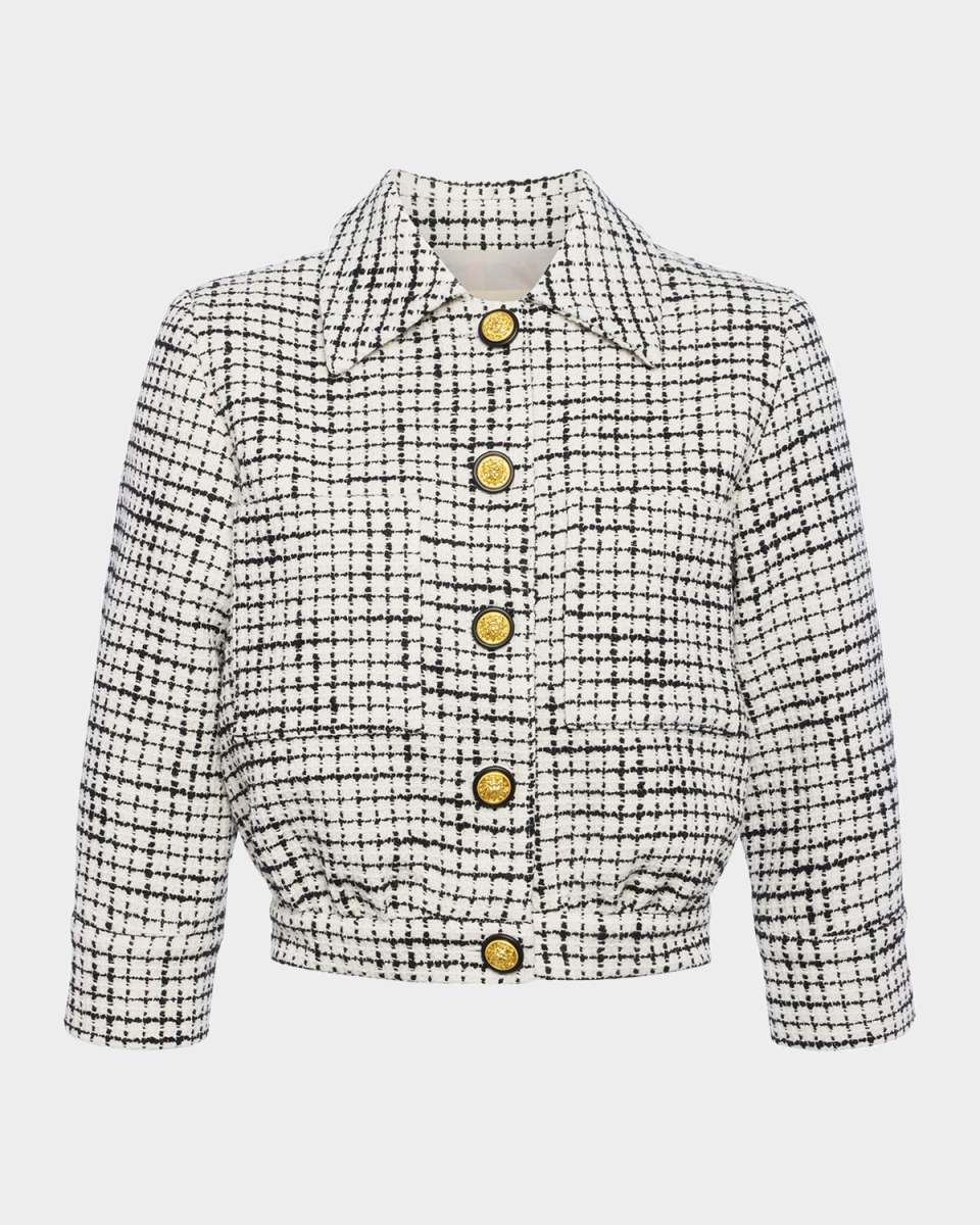 Jia Cropped Tweed Jacket